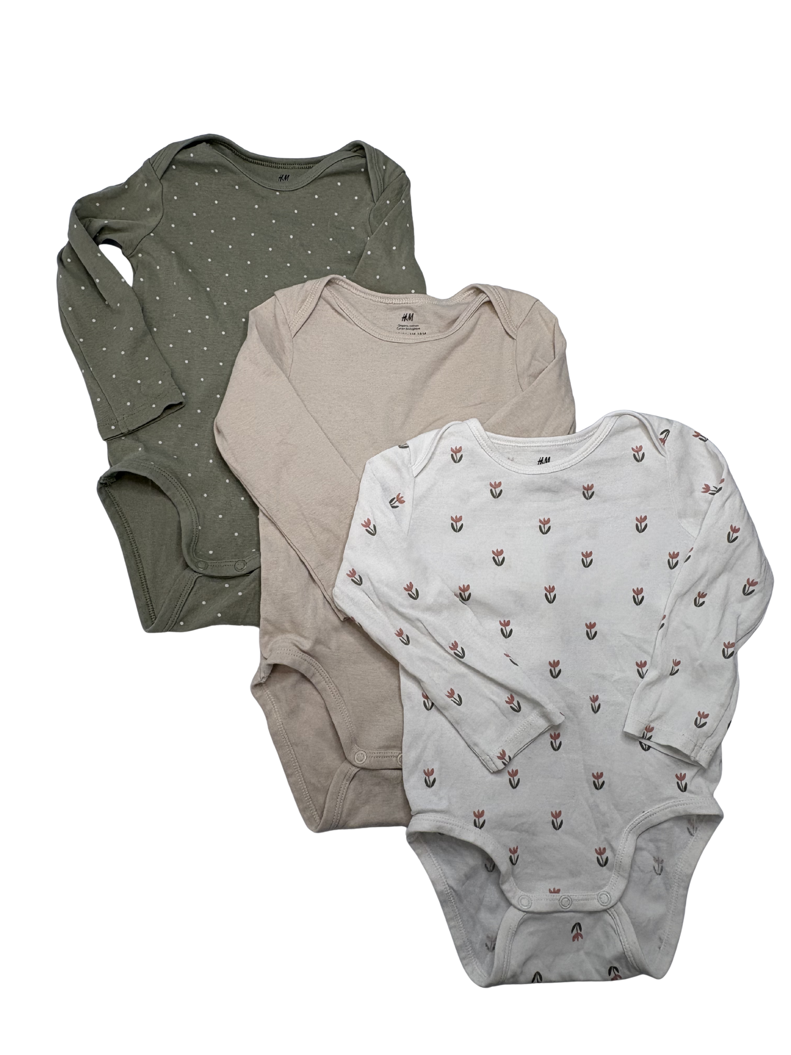 H&M BIO (3) cache couche 12-18 mois