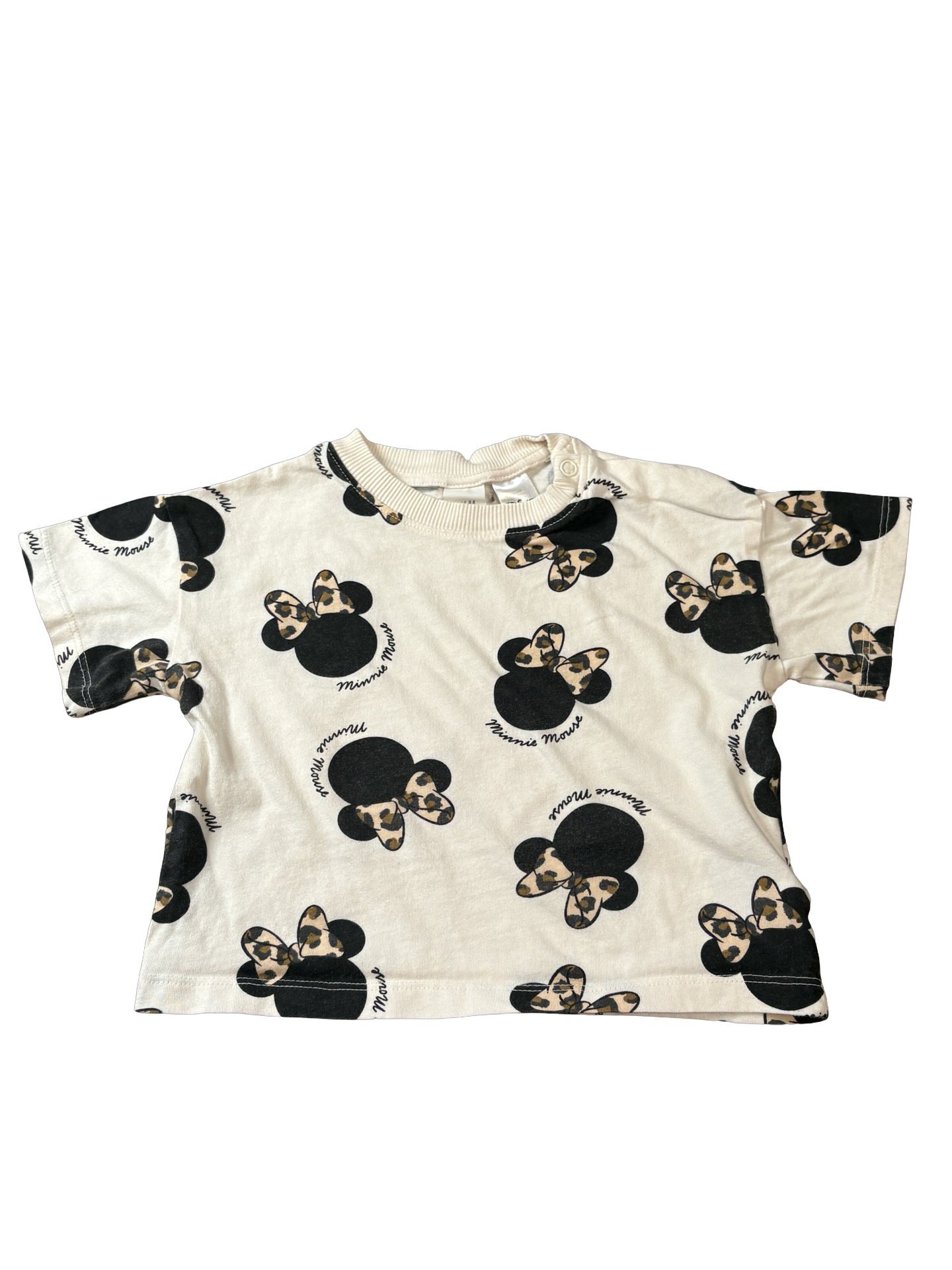 H&M BIO X DISNEY T-shirt 9-12 mois