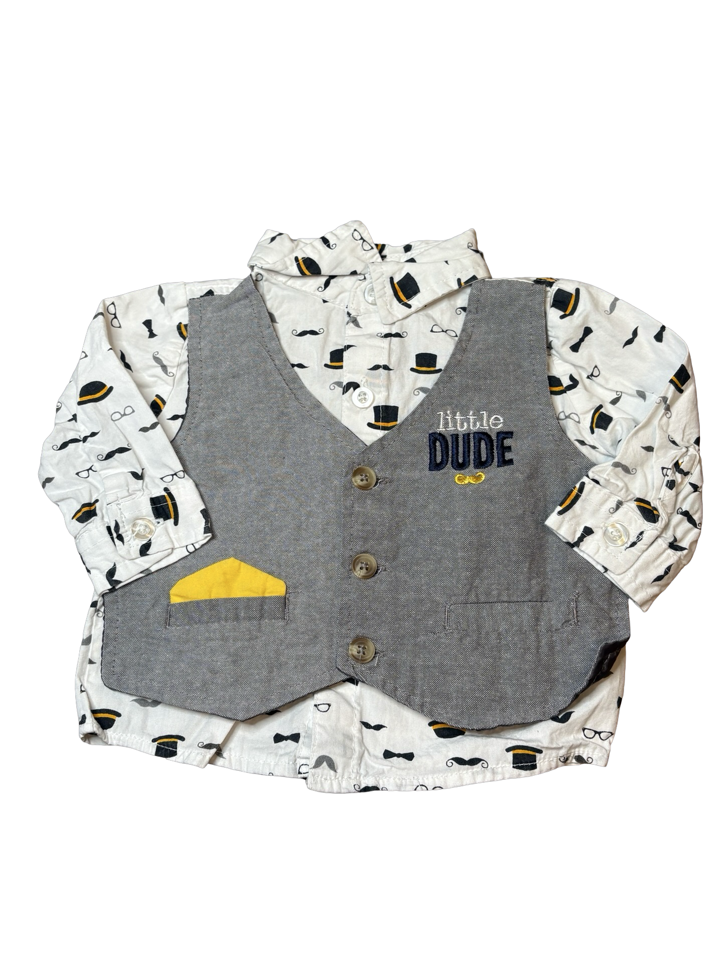 LITTLE LAD Chemise 3-6 mois