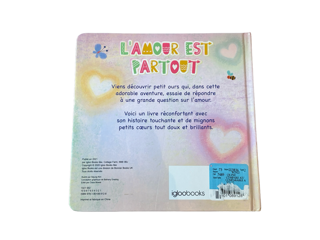LIVRE L’amour est partout