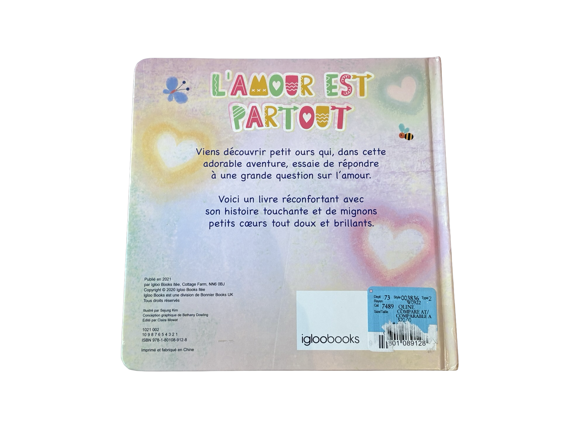 LIVRE L’amour est partout