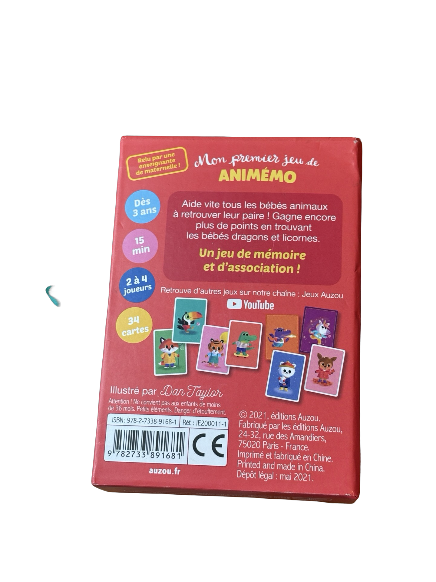 AUZOU Jeux de mémoire