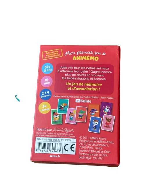 AUZOU Jeux de mémoire