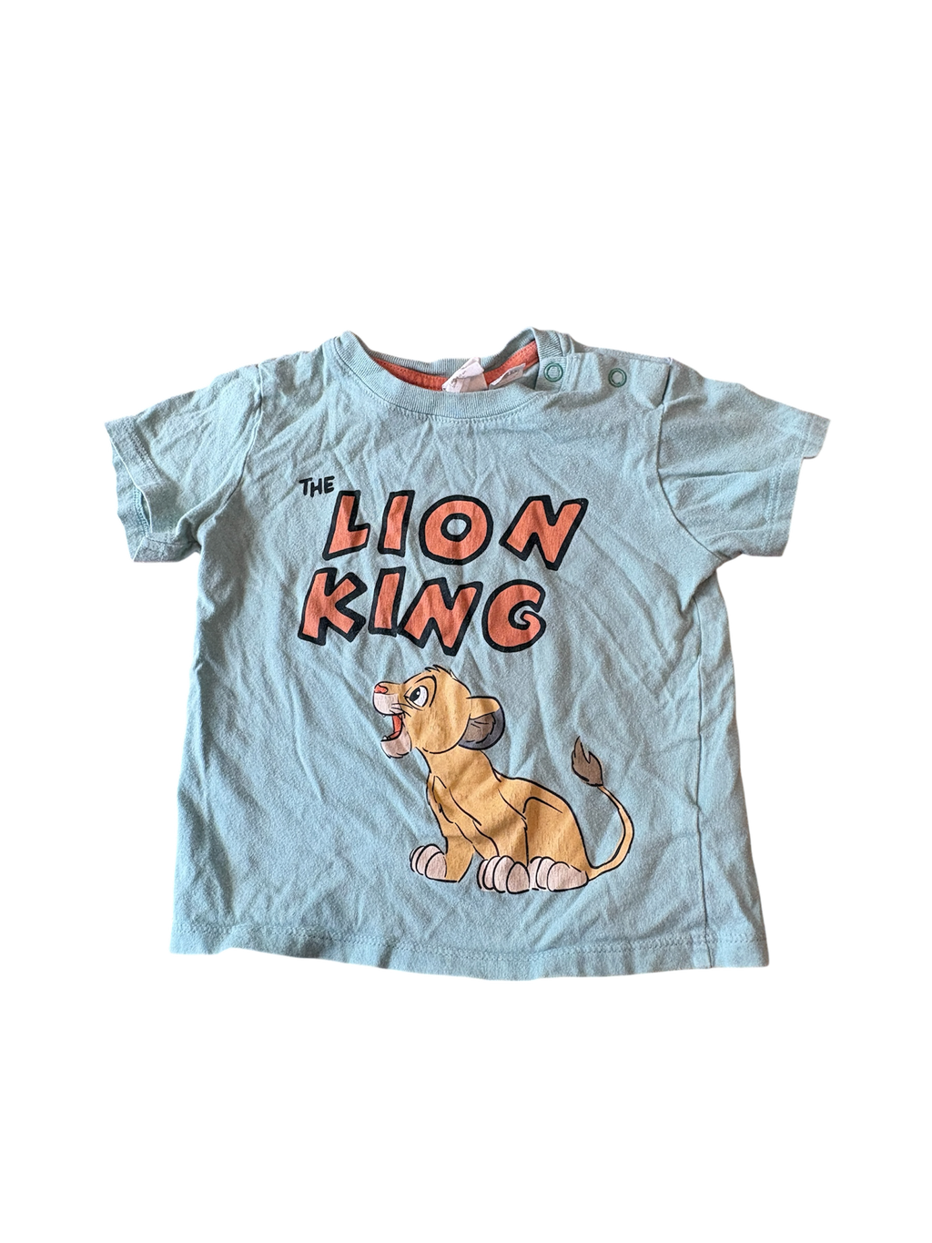 H&M X DISNEY T-shirt 12-18 mois *IMPARFAIT*