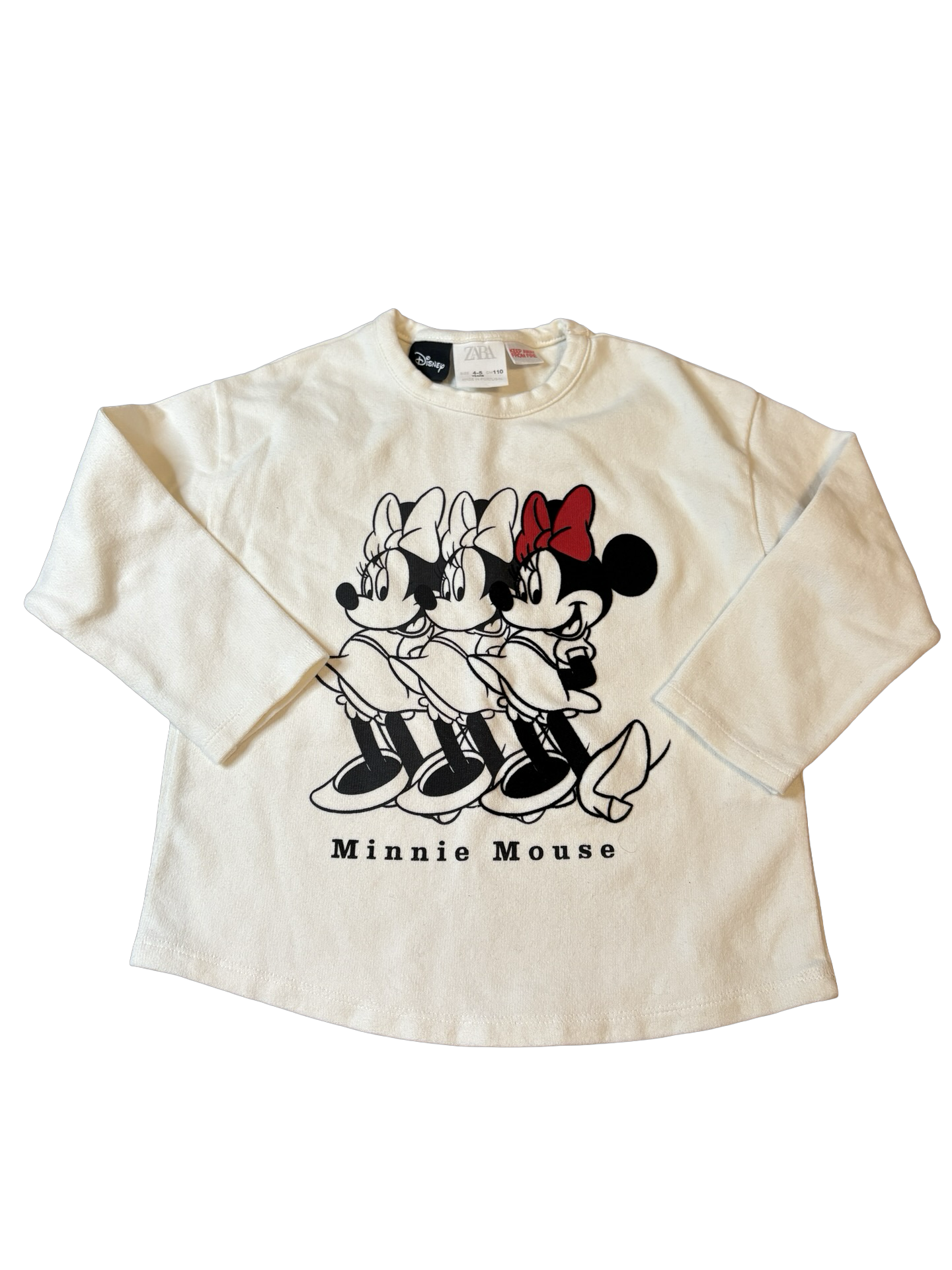 ZARA X DISNEY Chandail 4-5 ans