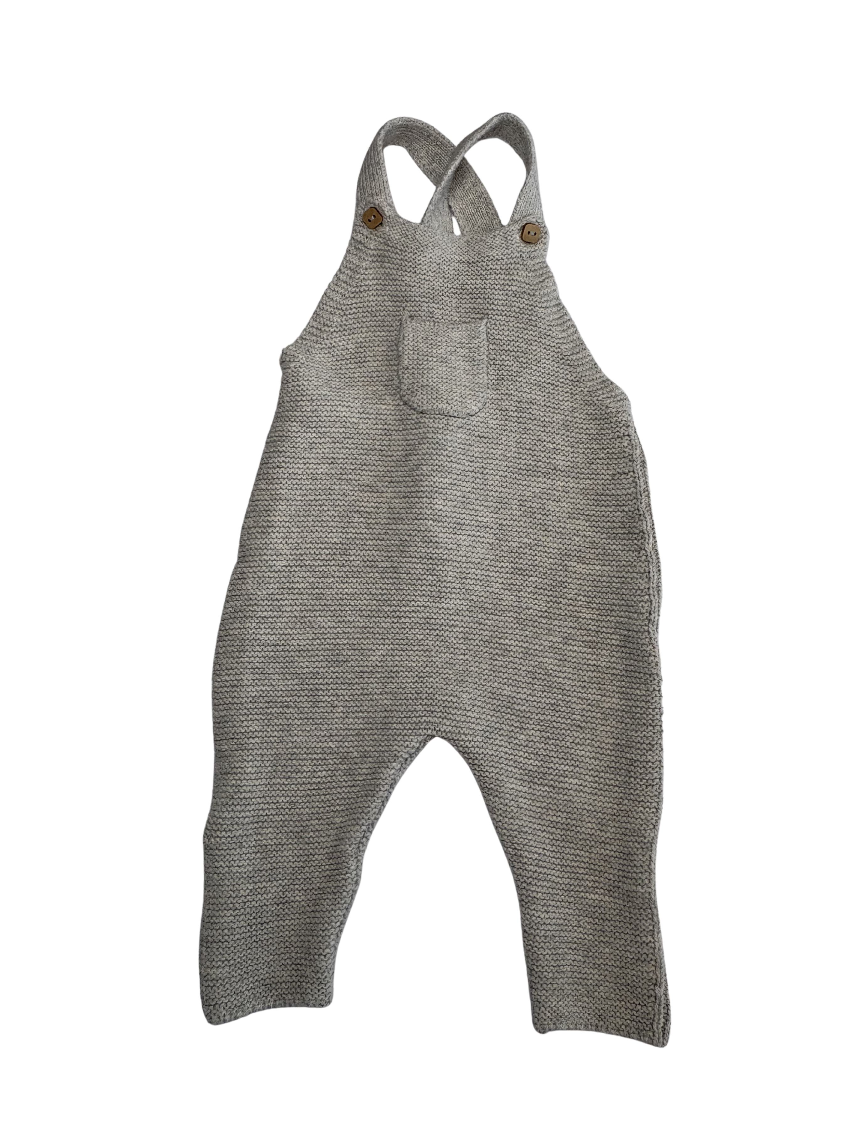 ZARA Salopette maille 1-3 mois