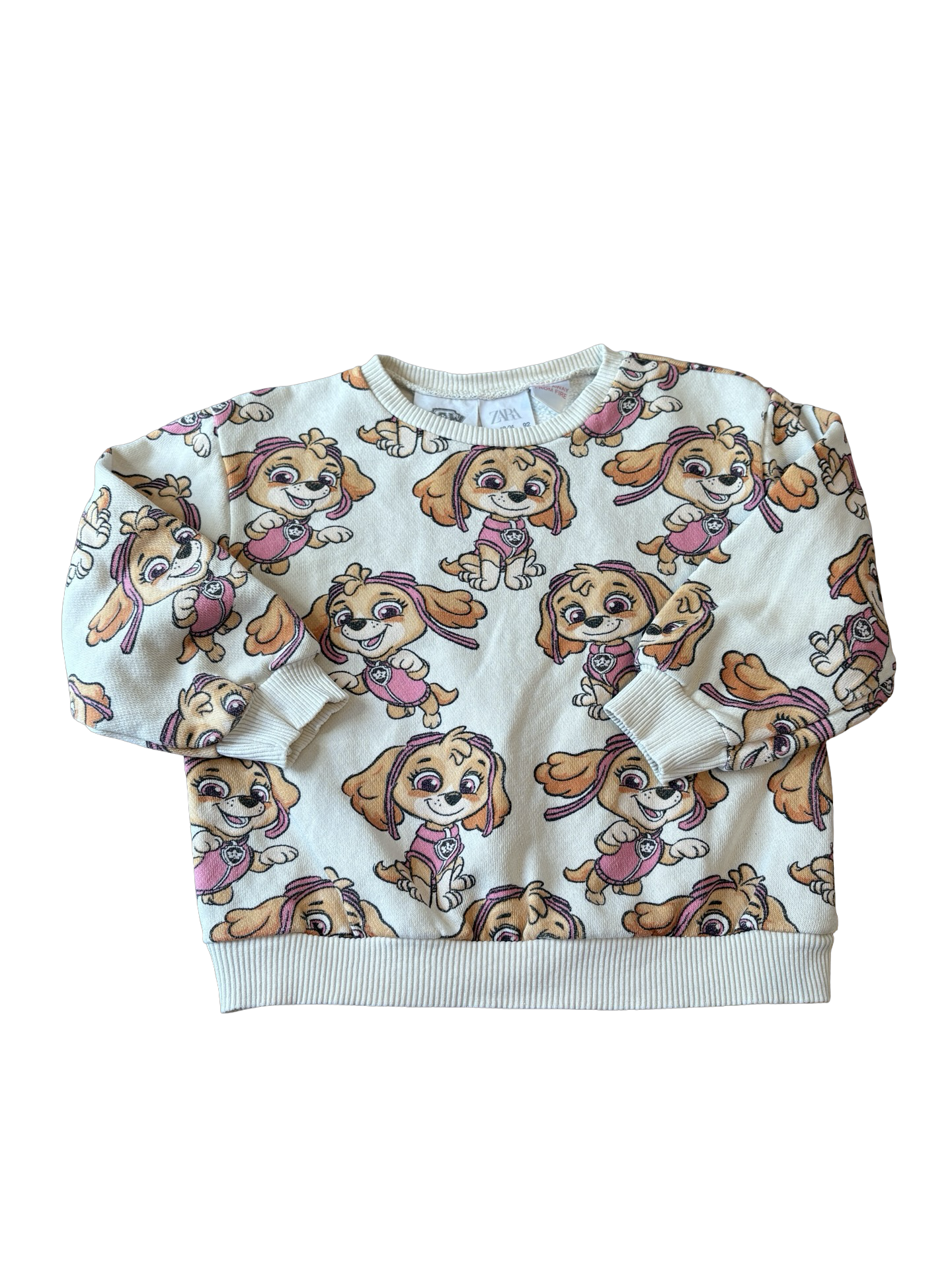 ZARA X PAT PATROUILLE Crewneck 18-24 mois