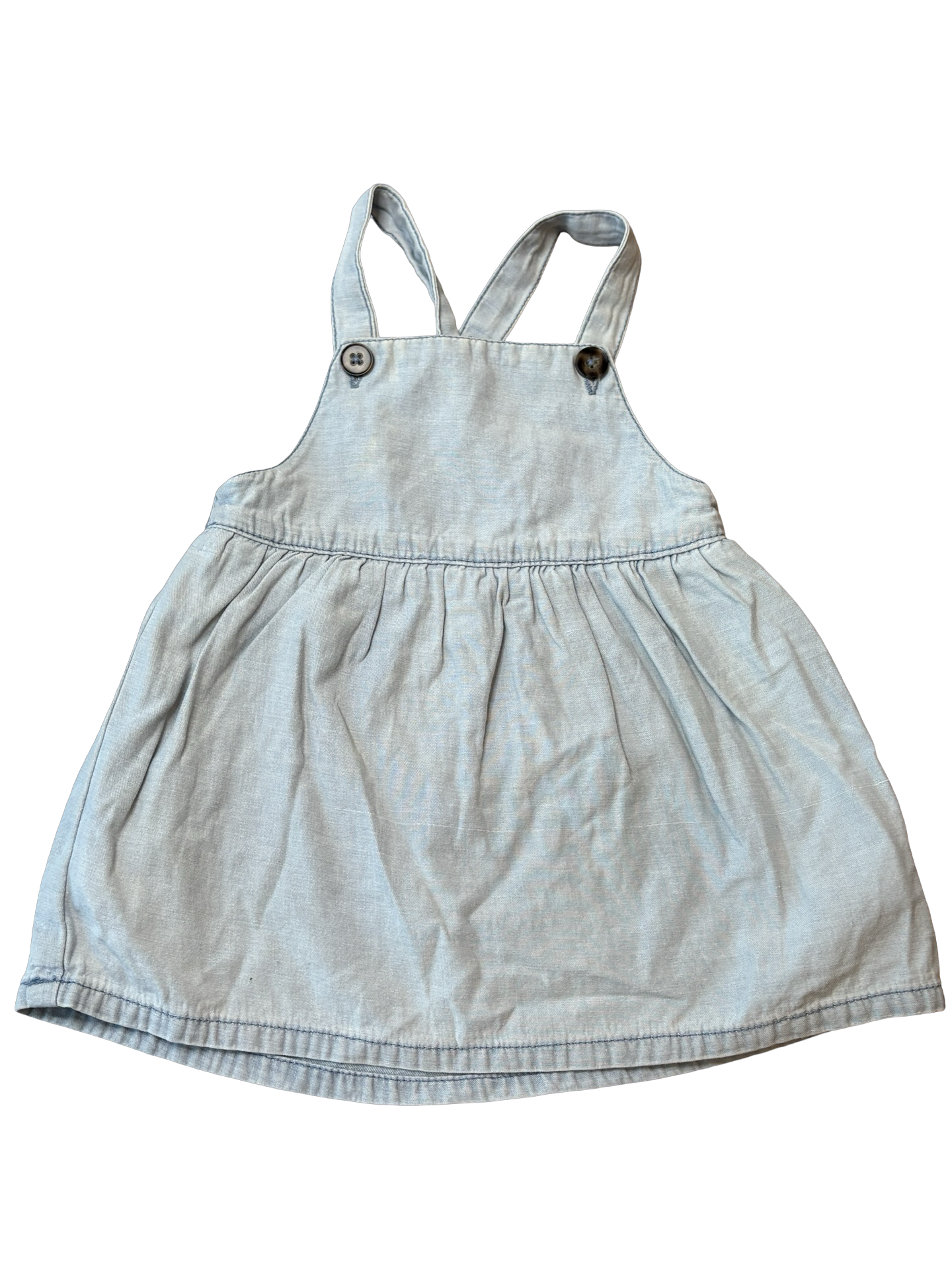 TROIS MOUTONS Robe salopette 9 mois