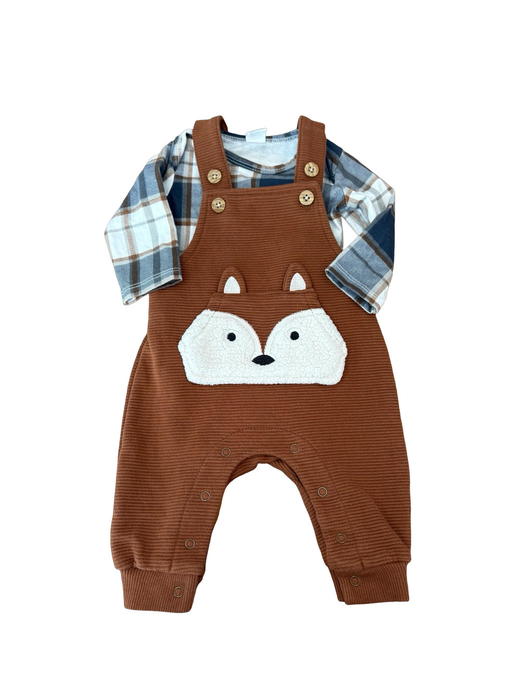 PL BABY Ensemble salopette 3 mois