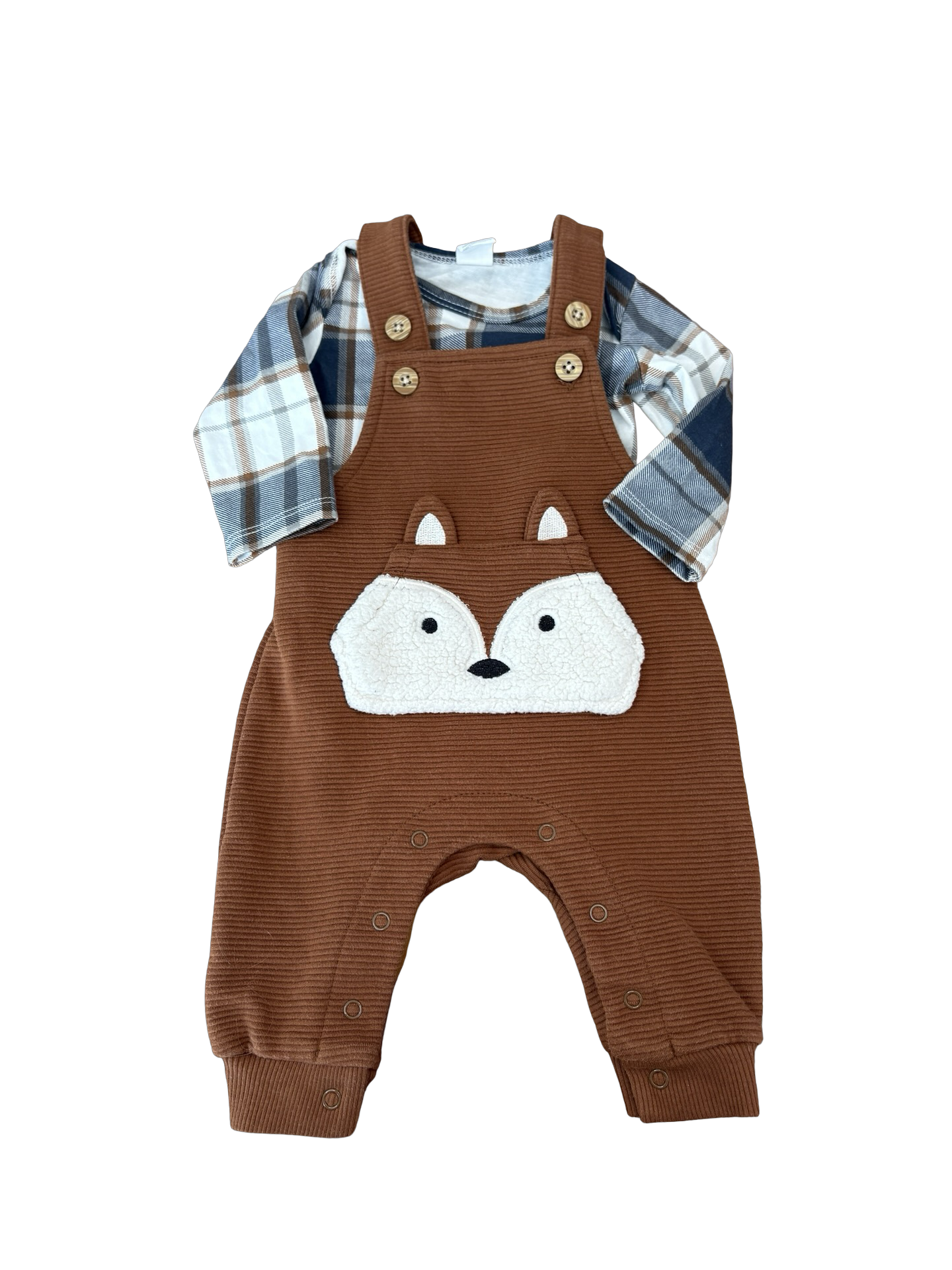 PL BABY Ensemble salopette 3 mois