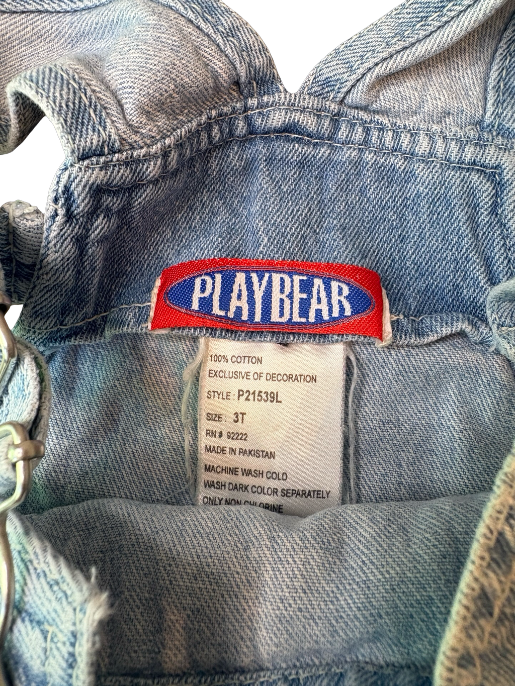 PLAYBEAR Salopette short 3 ans *VINTAGE*