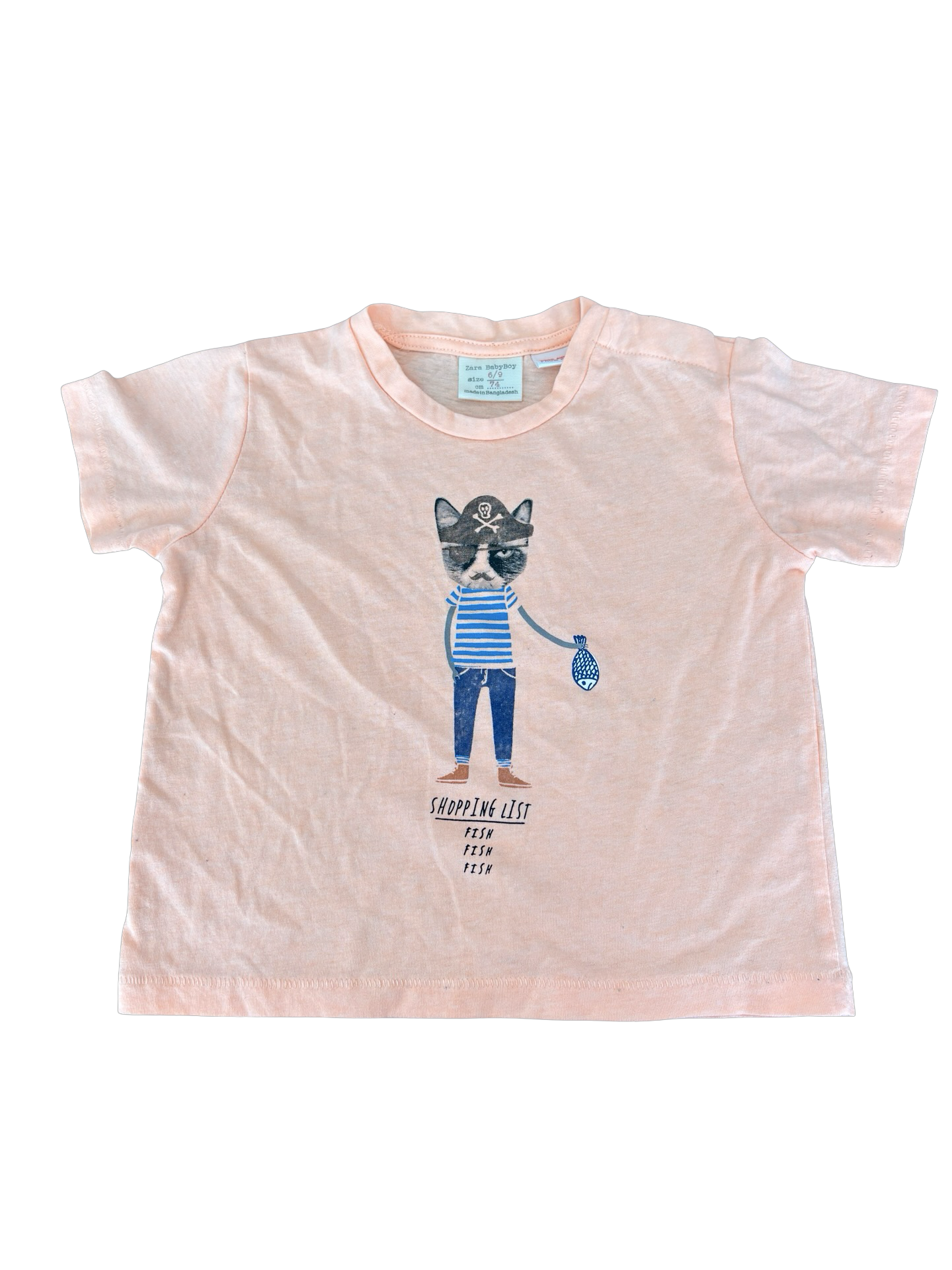 ZARA T-shirt 6-9 mois