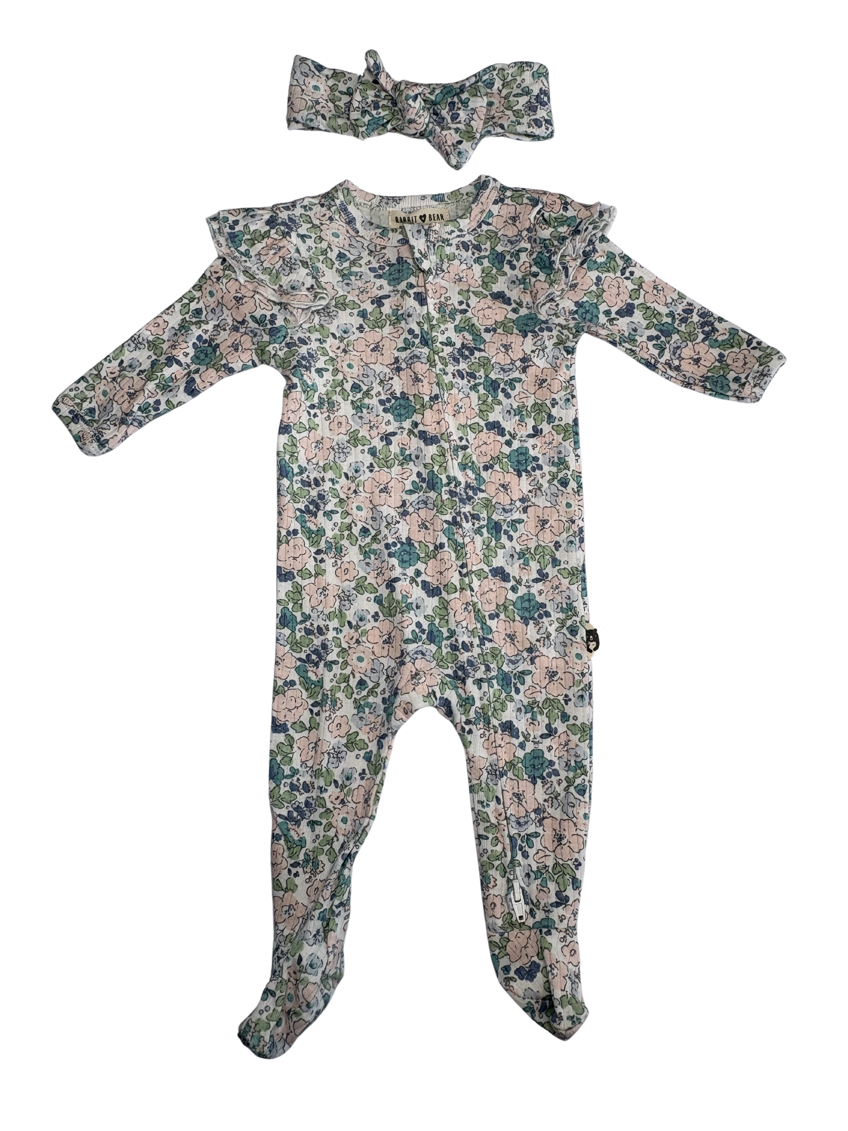 RABBIT BEAR Pyjama 0-3 mois *NEUF*
