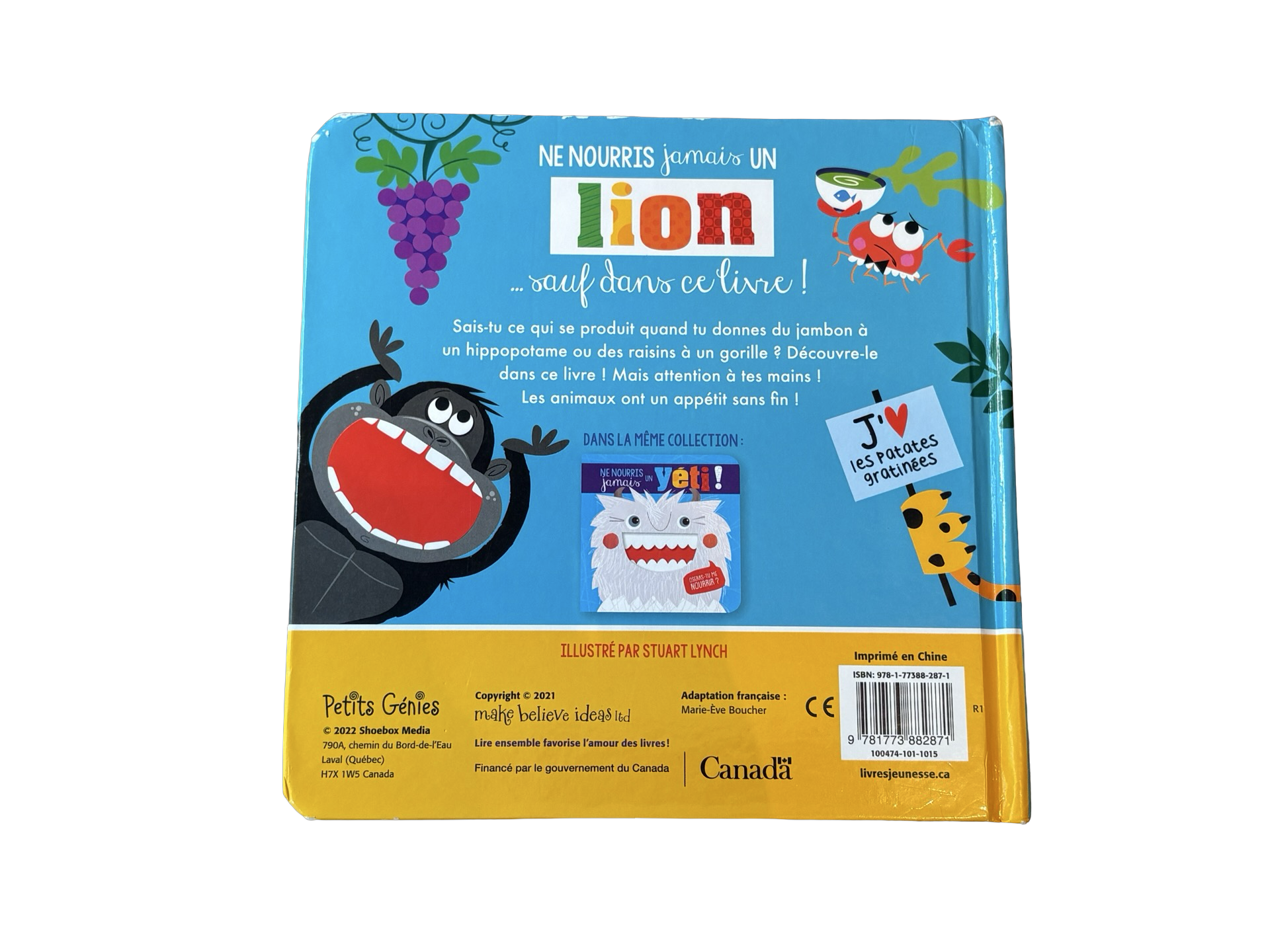 LIVRE Ne nourris jamais un lion
