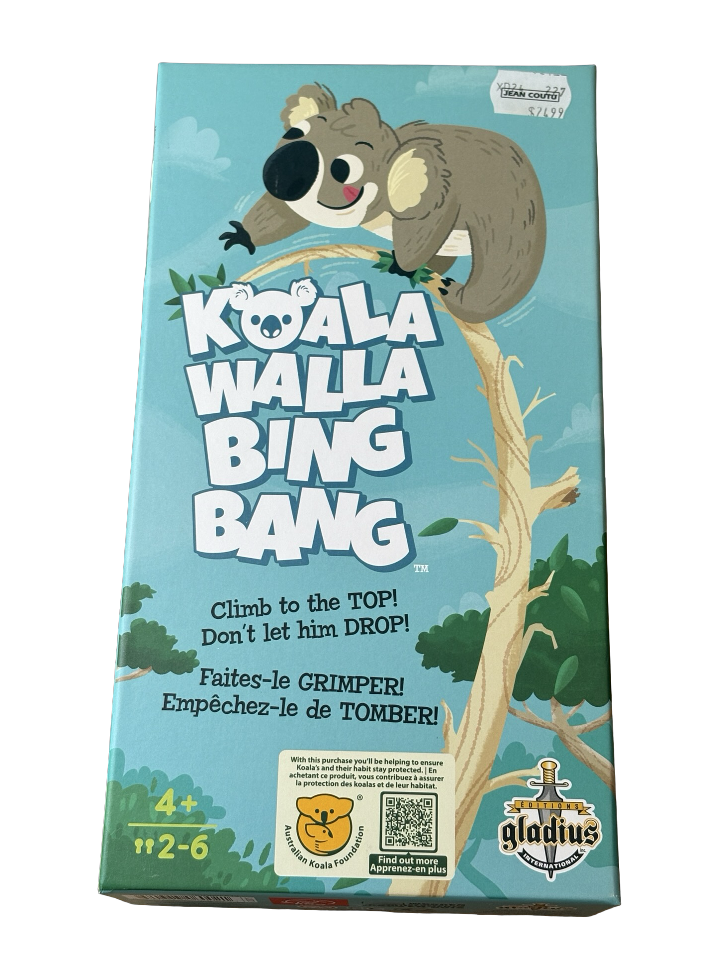 JEUX DE SOCIÉTÉ Koala Walla Bing Bang
