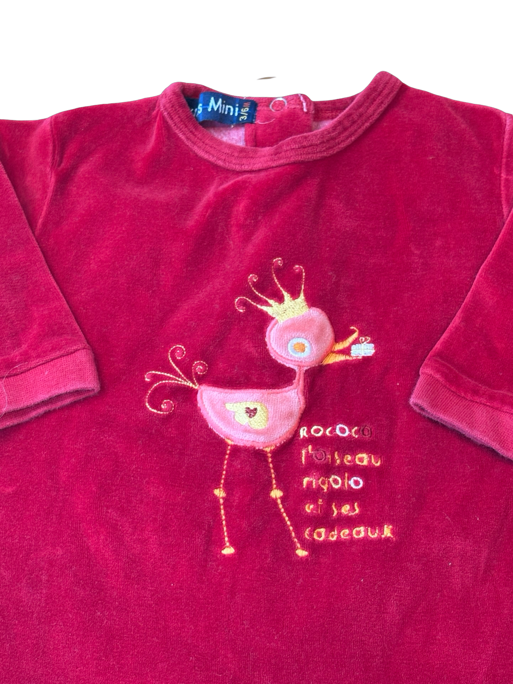 SOURIS MINI Pyjama 3-6 mois