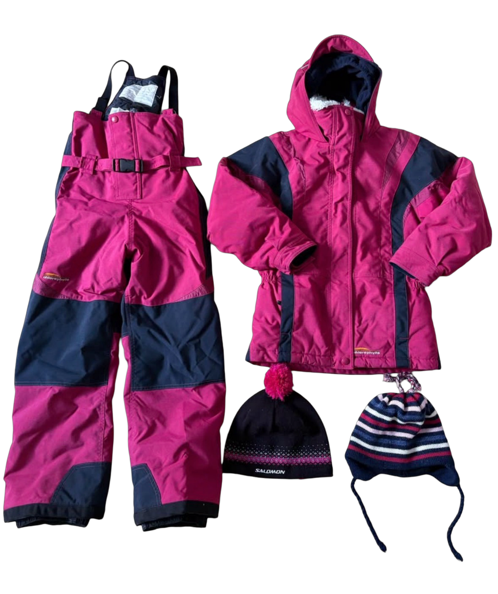 CHLOROPHYLLE Habit de neige + tuques 10 ans