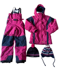 CHLOROPHYLLE Habit de neige + tuques 10 ans