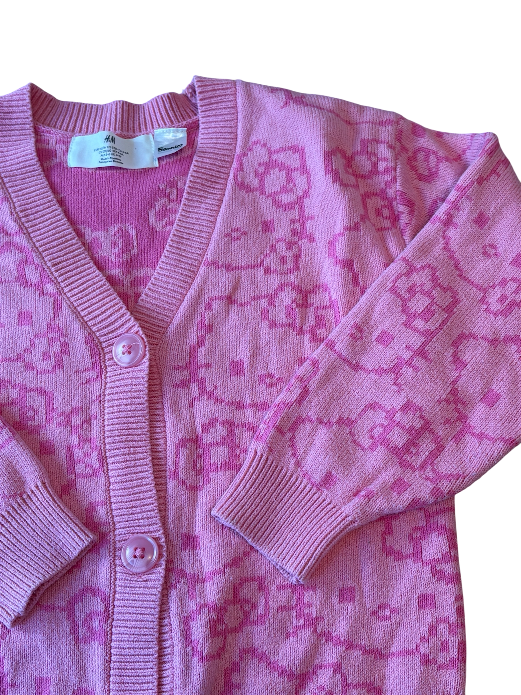 H&M X HELLO KITTY Cardigan 4-6 ans