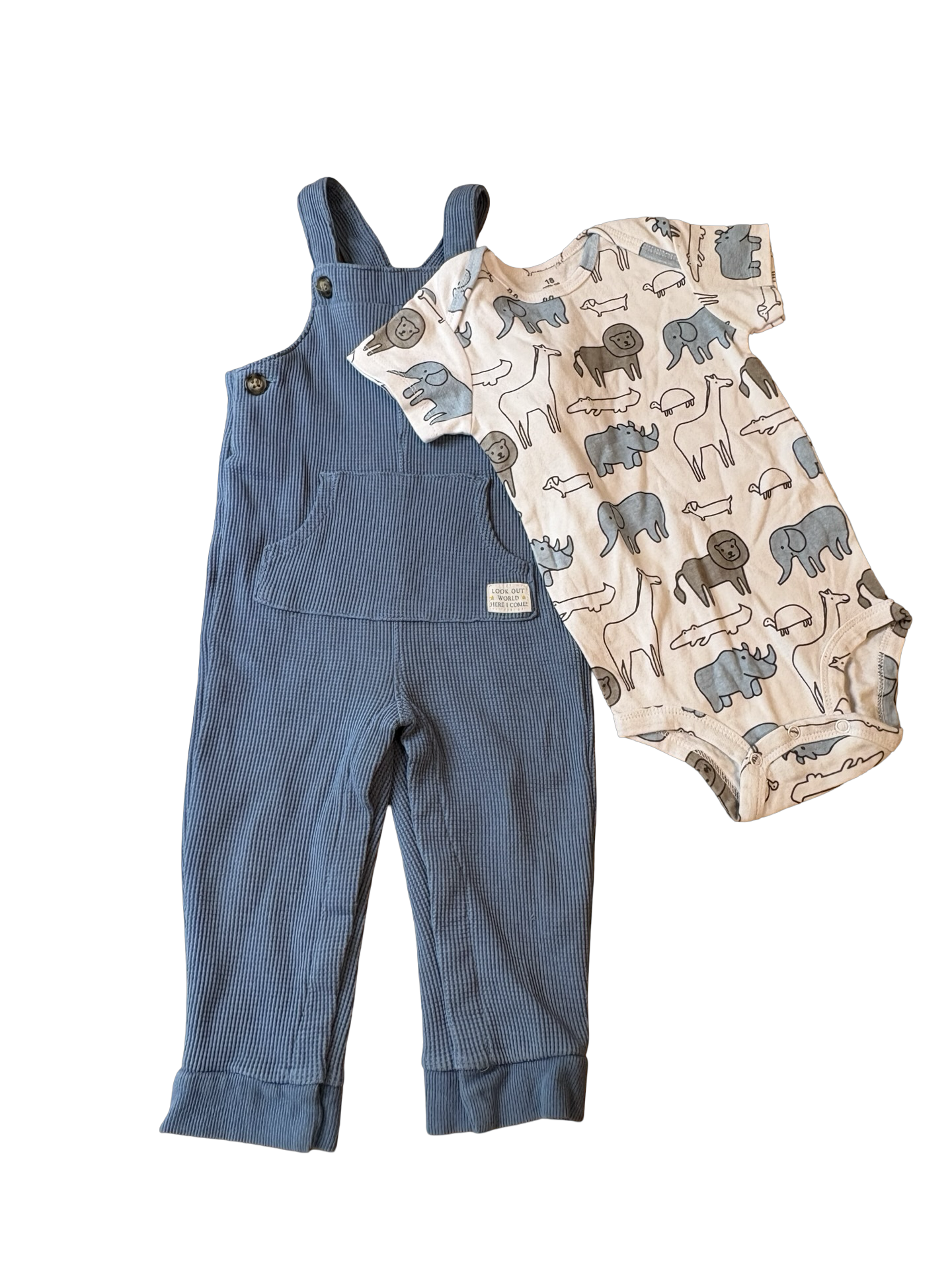 CARTER’S Ensemble salopette 18 mois