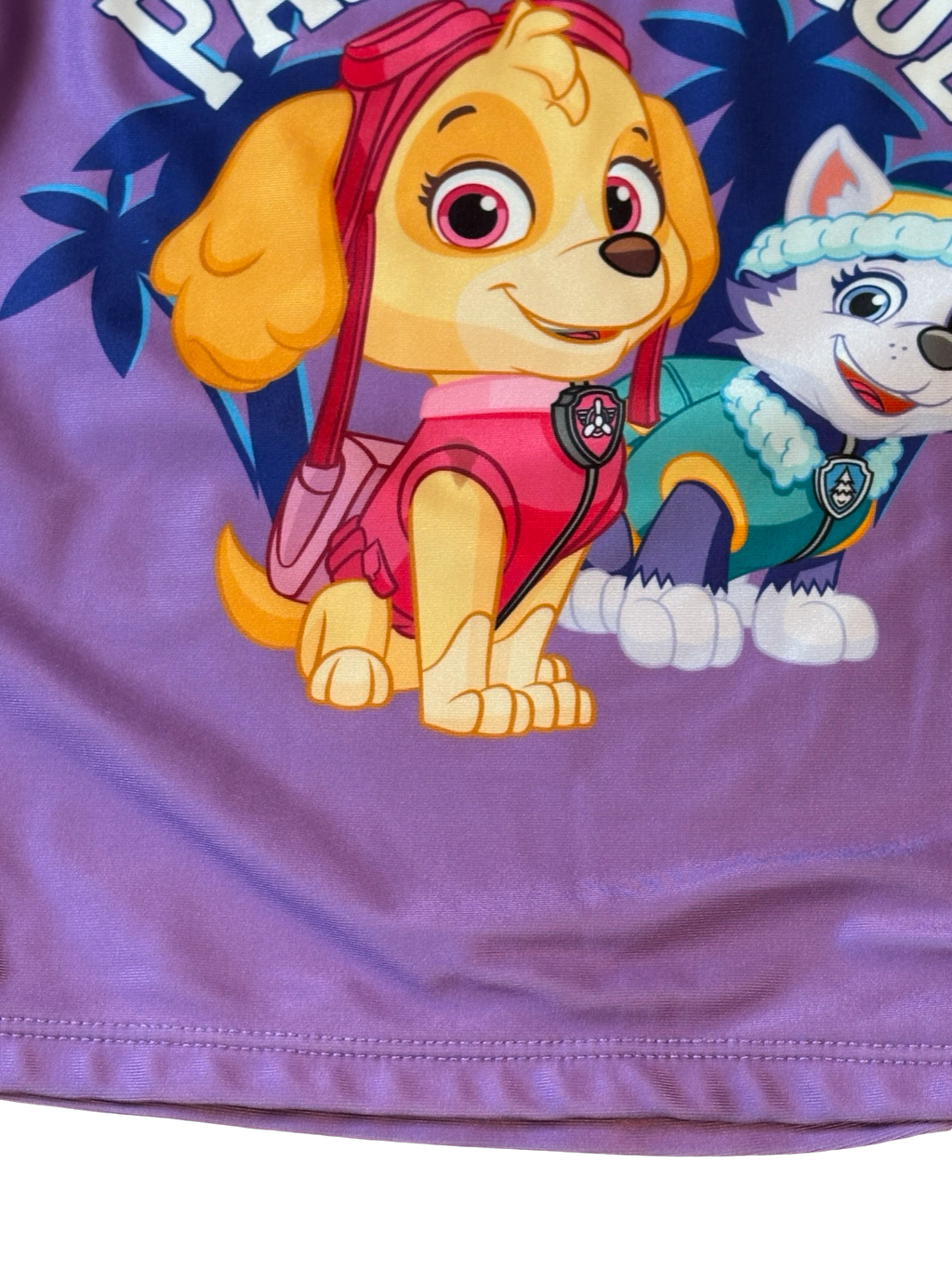 PAT PATROUILLE Chandail de piscine 5 ans *IMPARFAIT*
