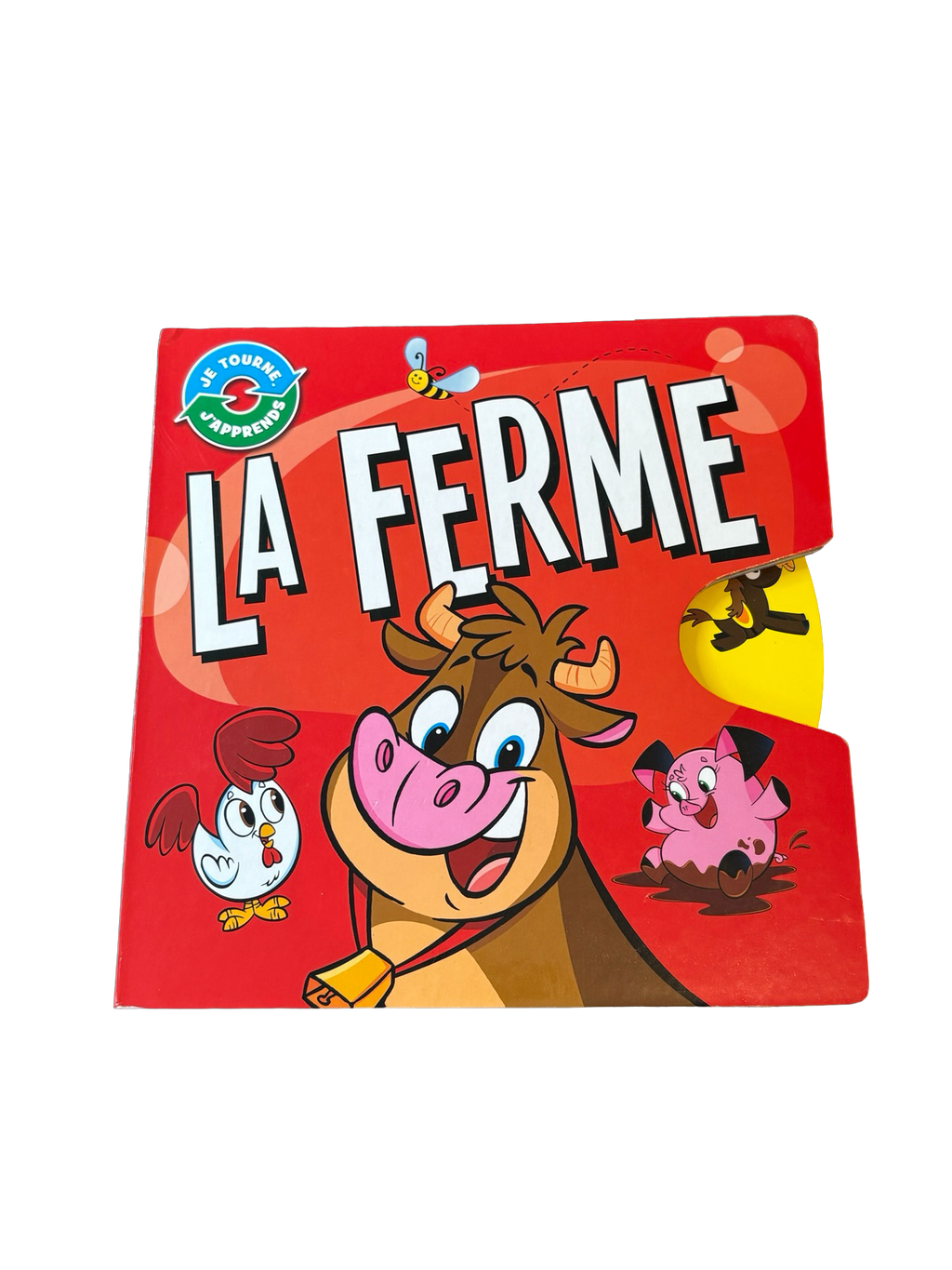 LIVRE La ferme / Je tourne, J’apprends