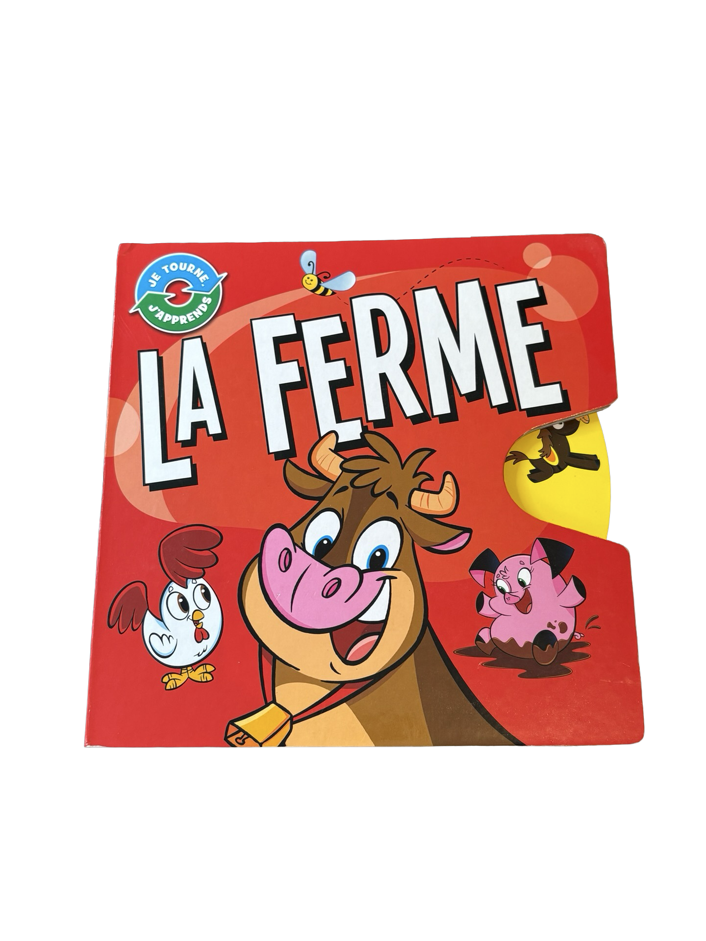 LIVRE La ferme / Je tourne, J’apprends
