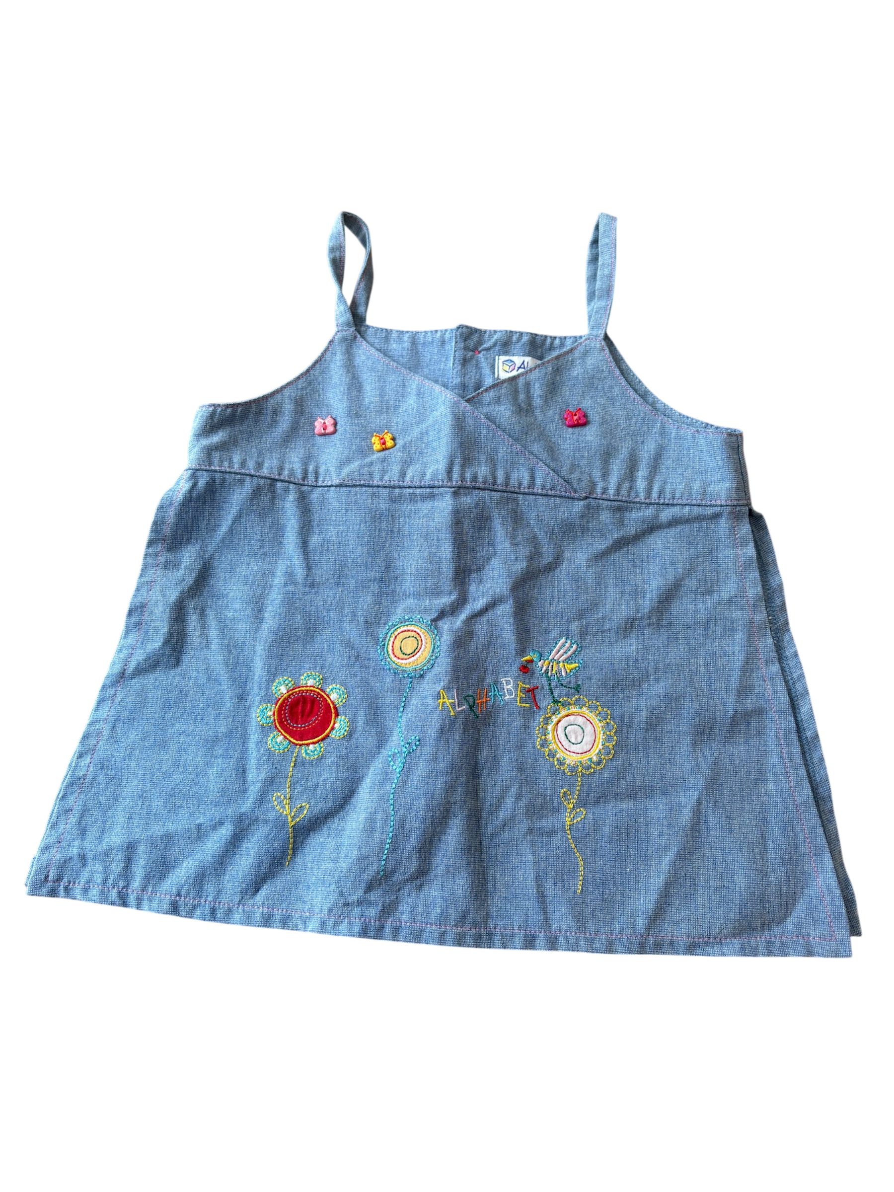 ALPHABET Camisole 12 mois *VINTAGE*