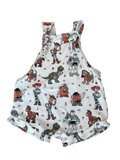 BELLEMINE Salopette short évolutive 3-12 mois