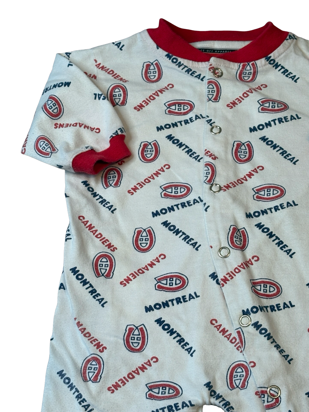 REBOOK X CANADIENS Pyjama 6-9 mois