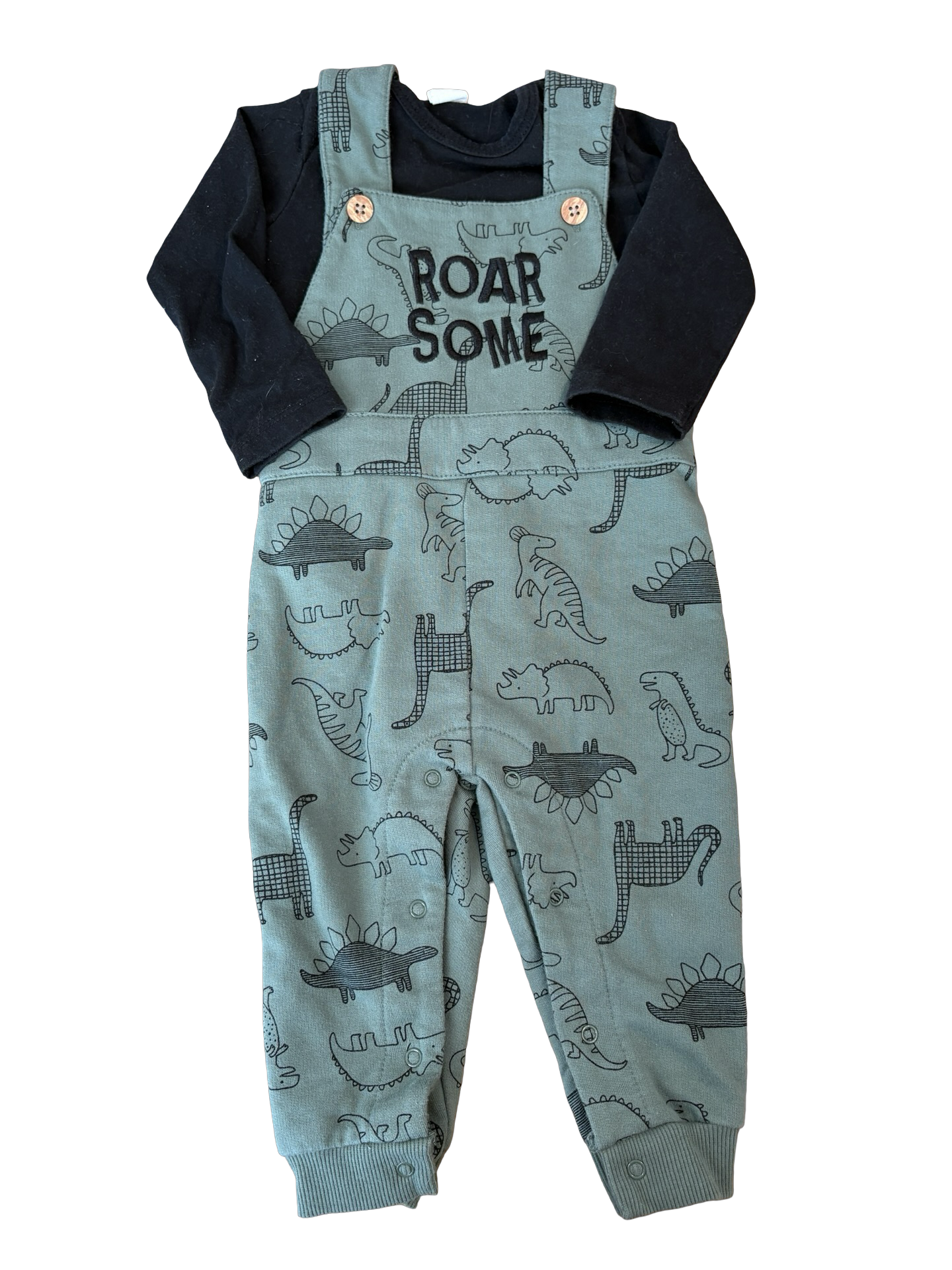 PL BABY Ensemble salopette 9 mois