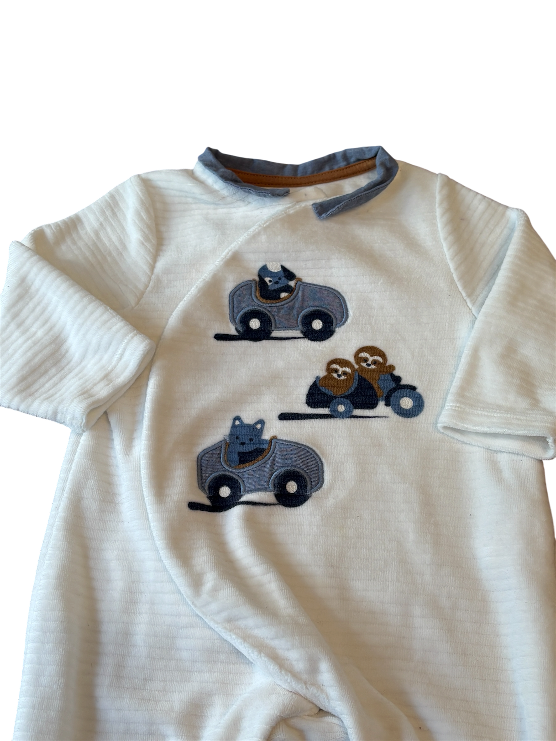 OBAÏBI Pyjama velours 12 mois