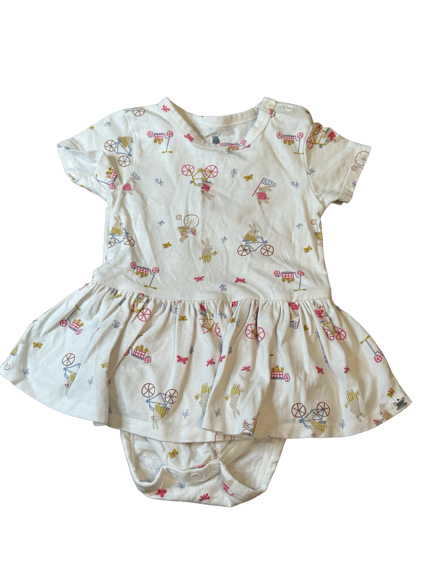 RISE LITTLE EARTHLING Robe Cache-couche 9-12 mois