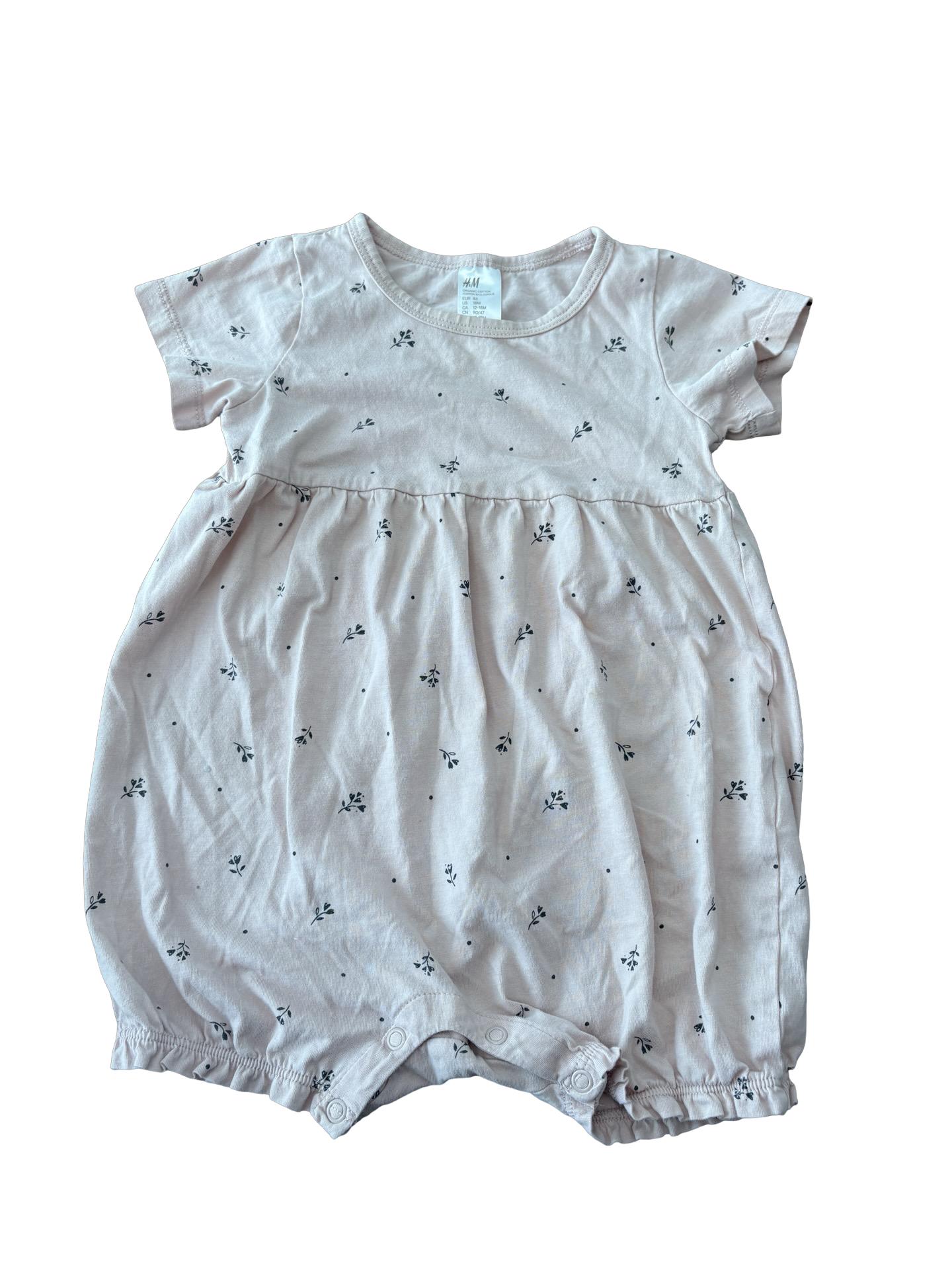 H&M Romper 12-18 mois