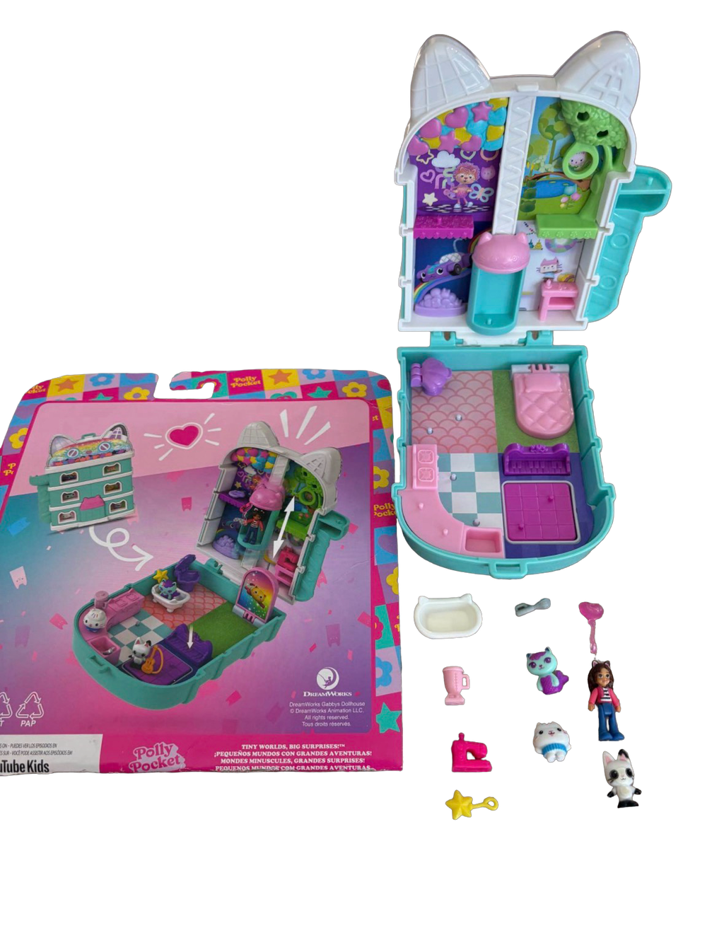 POLLY POCKET X GABBY DOLLHOUSE