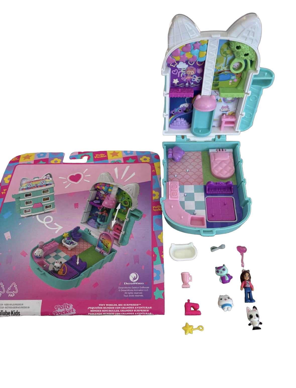 POLLY POCKET X GABBY DOLLHOUSE