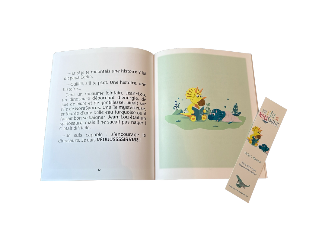 LIVRE Sur l’île de Norasaurus