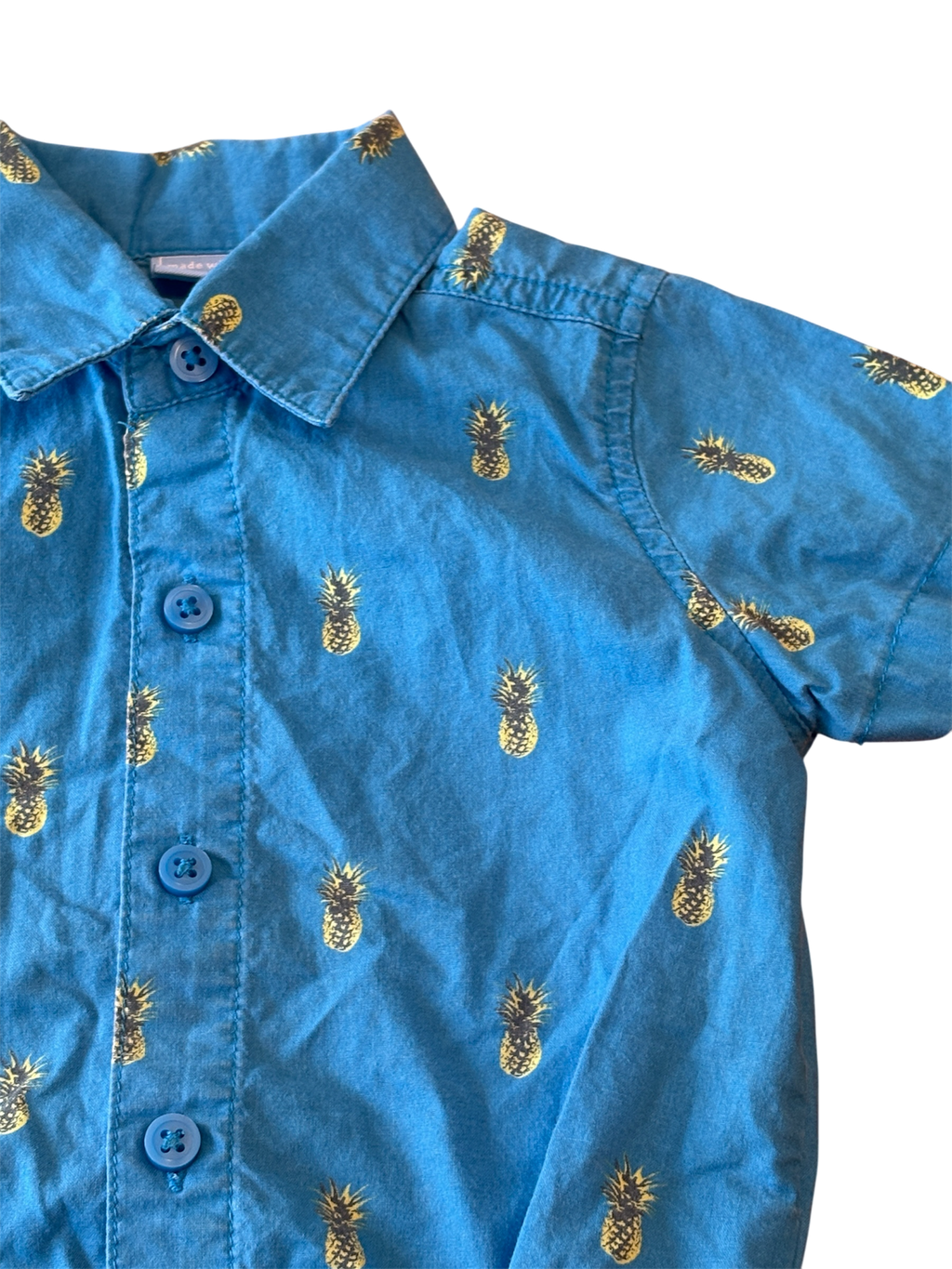 PLACE Cache couche chemise 6-9 mois