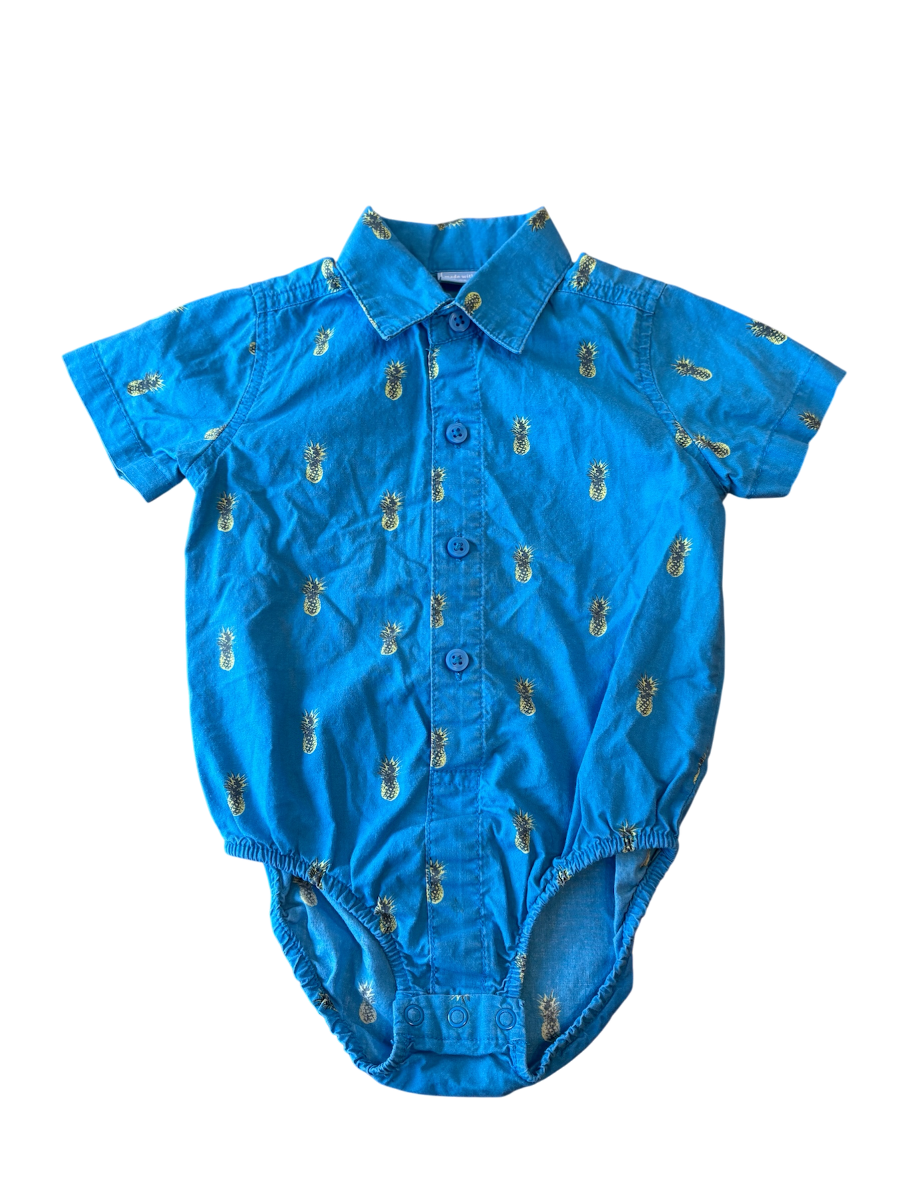 PLACE Cache couche chemise 6-9 mois