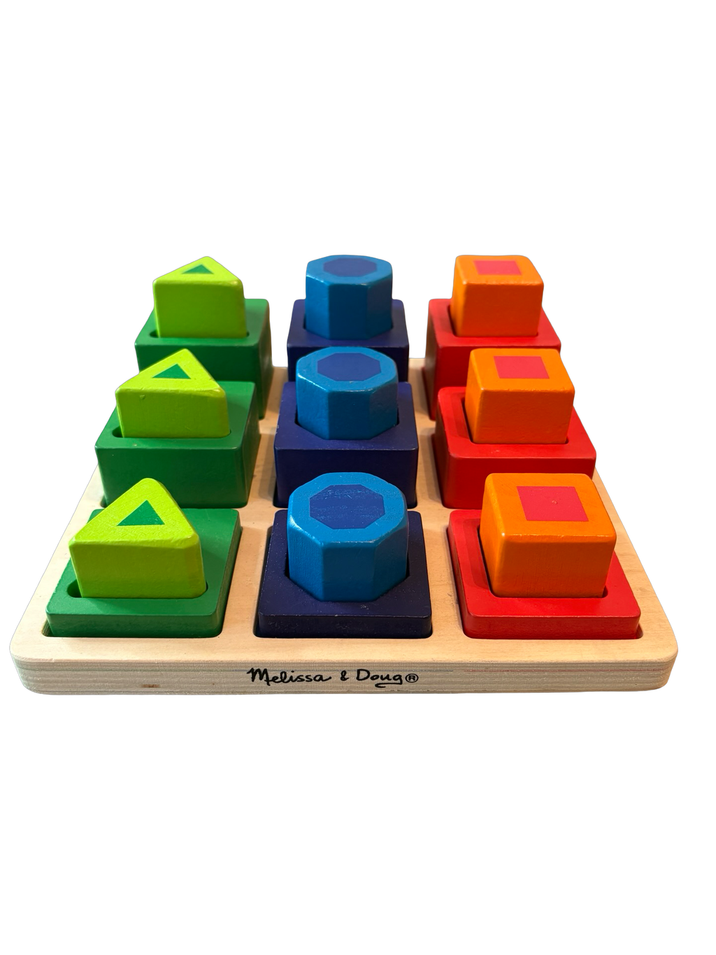 MELISSA & DOUG Jeu de tri et séquence de formes
