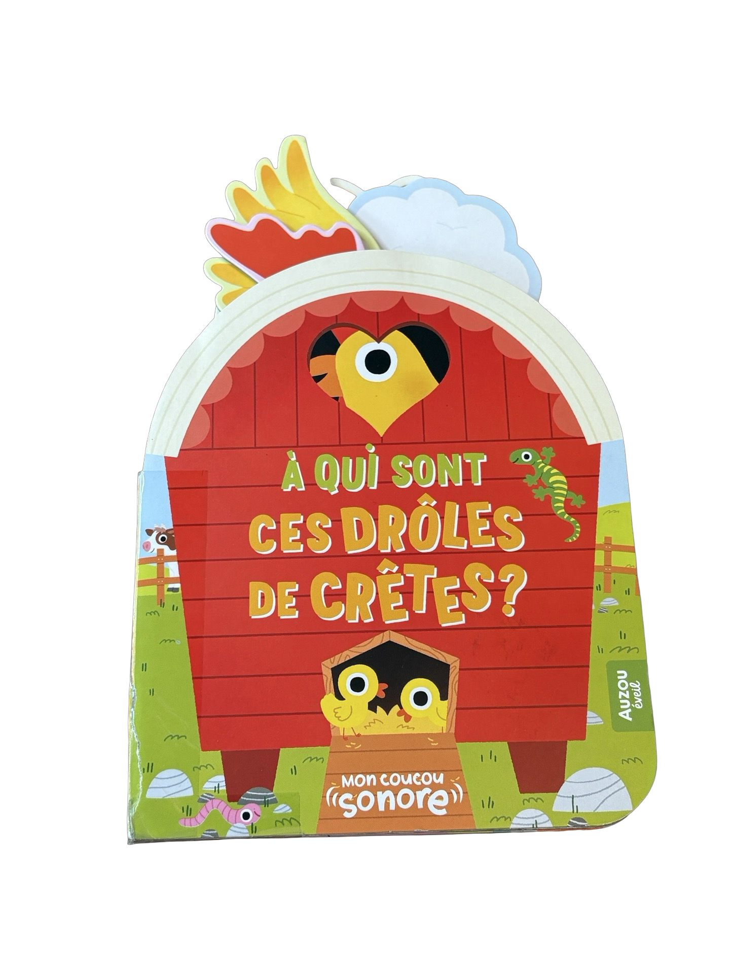 LIVRE Sonore À qui sont ces drôles de crêtes? *IMPARFAIT*